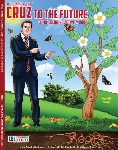 Ted Cruz coloring book