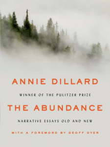 the abundance by annie dillard