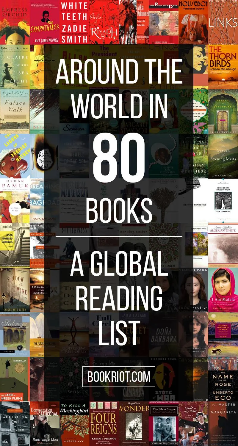 80 Books from 80 Countries Around the World