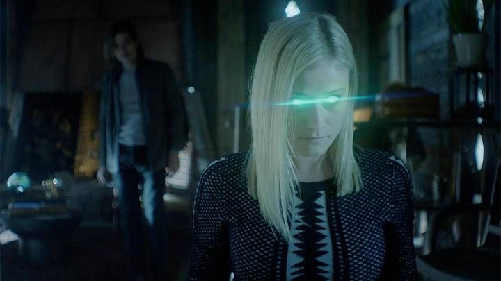 alice from the magicians with badass glowing eyes