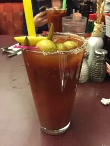 Bloody Marys at lunch because Vegas