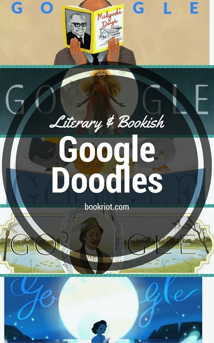 Literary Google Doodles