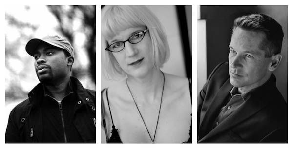 author photo collage with Charlie Jane Anders Valentine De Landro and Patrick Phillips