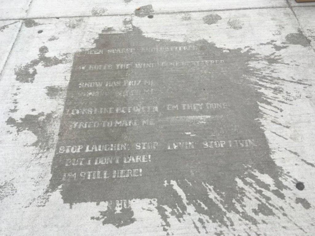 Boston Sidewalks Reveal Hidden Poetry Whenever It Rains| BookRiot.com