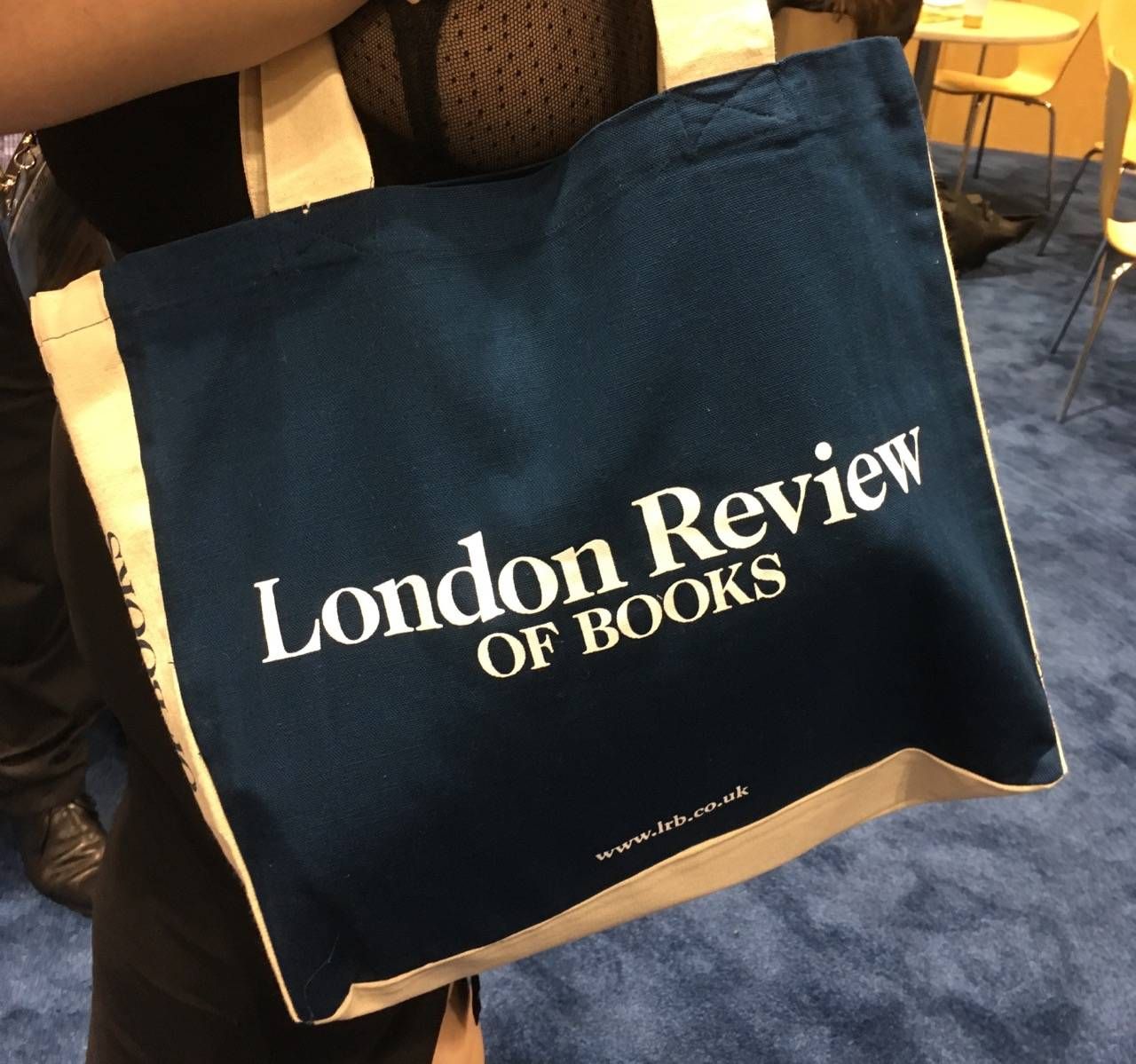 london book review bag