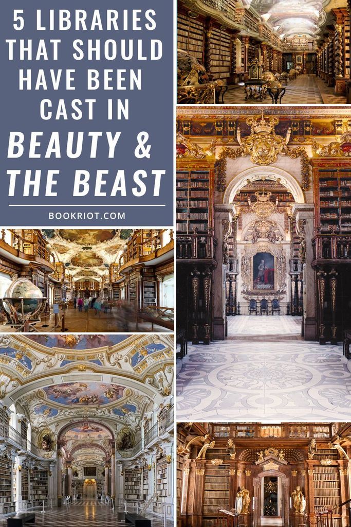 5 Libraries That Should Totally Star in the 2017 Live Action Remake of Beauty and the Beast