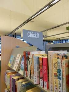The chick lit section at Narellan Library, NSW, Australia
