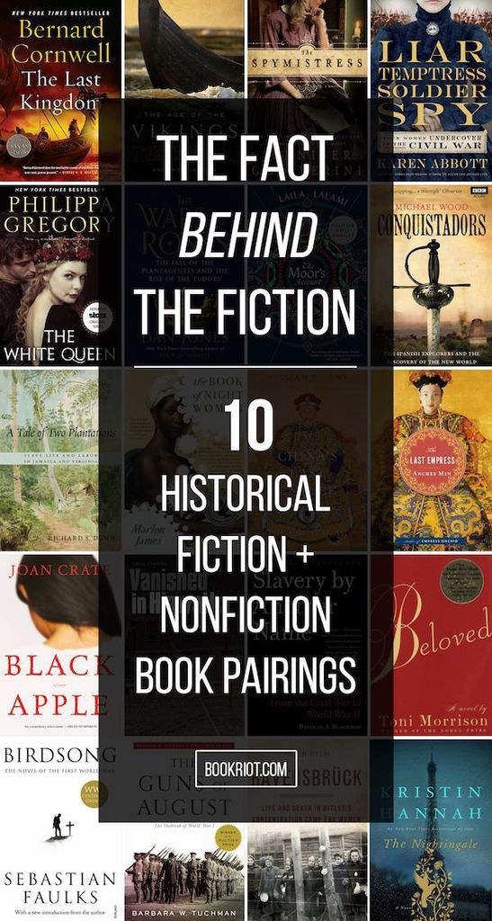 10 Nonfiction/Historical Fiction Book Pairs | Book Riot