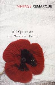 All Quiet on the Western Front by Erich Maria Remarque book cover