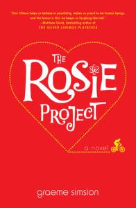 the rosie project book cover by graeme simsion