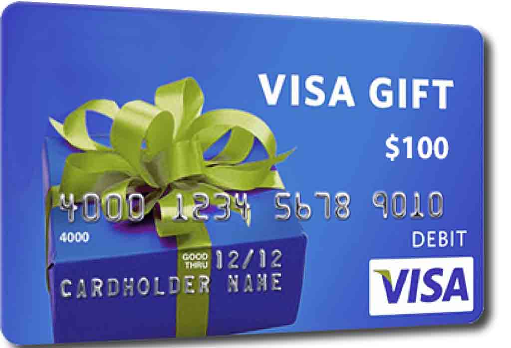 Giveaway: Win a $100 Visa Giftcard