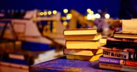 stack of books