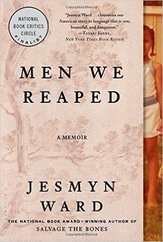 a graphic of the cover of Men We Reaped