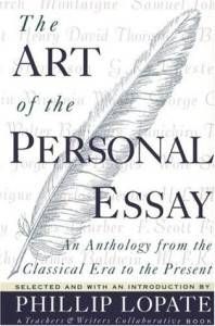 Art Personal Essay Lopate