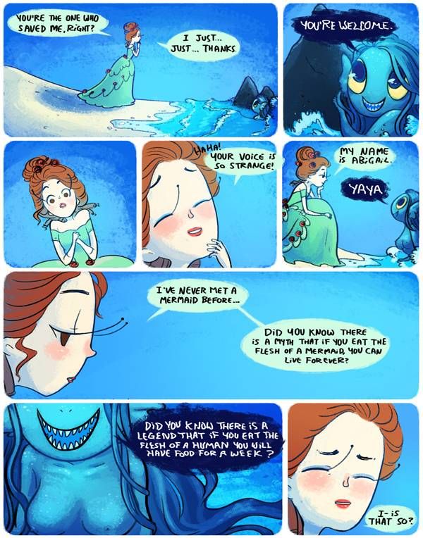 Lesbian Mermaid Toon Porn - 5 Lesbian Mermaid Comics You Need to Read