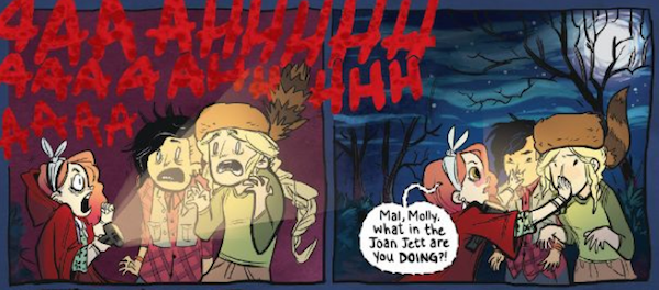 Lumberjanes Vol 1 panel