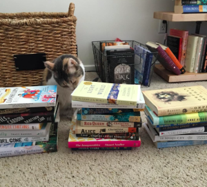 cats and books
