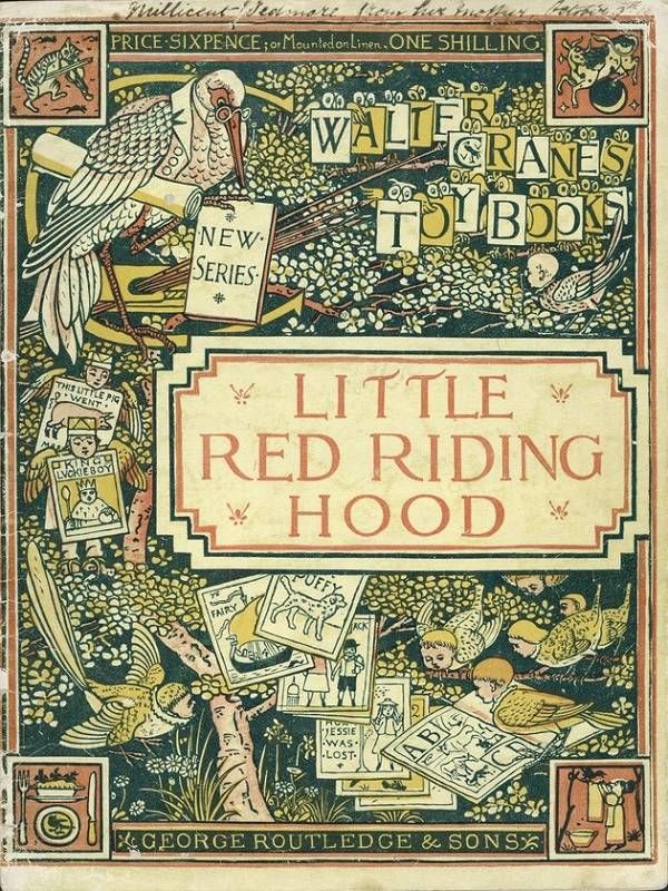 Little Red Riding Hood cover 1875