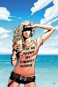 Mockingbird #8 cover, by Joelle Jones