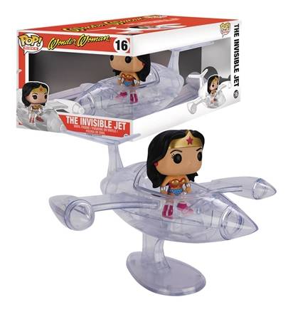 wonder woman invisible jet funko pop