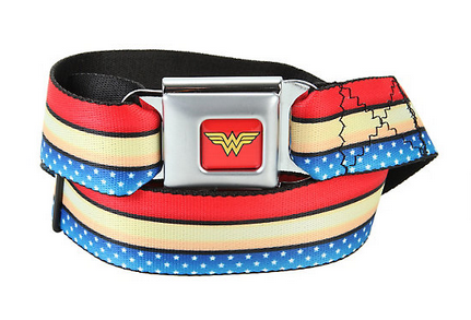 Purse Strap - Wonder Woman Logo Stripe Stars Red Gold Blue White —  Buckle-Down