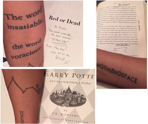 12 Badass Literary Tattoos From Rioters (With The Books That Inspired 'Em) | BookRiot.com