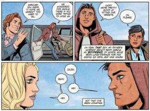 Story by Gwenda Bond, Script by Kate Leth, Lineart by Ming Doyle, Colors by Andrew Dalhouse, Letters by Deron Bennett