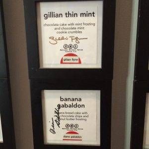 Gillian Flynn Diana Gabaldon Morsel autograph