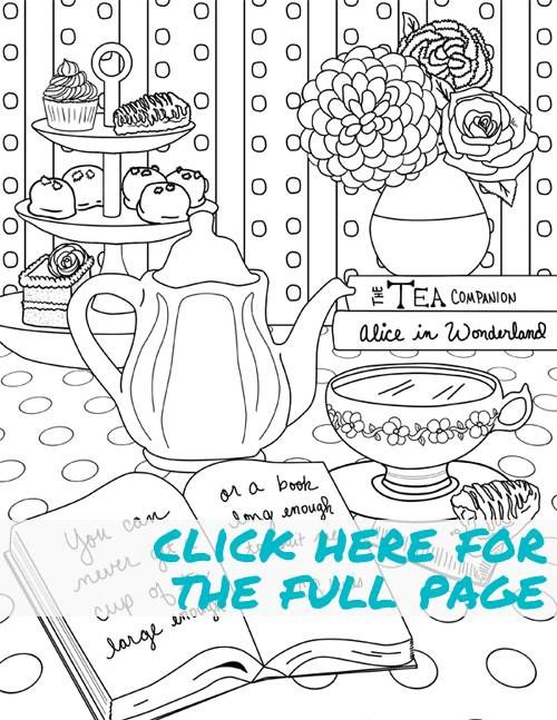 literary coloring page