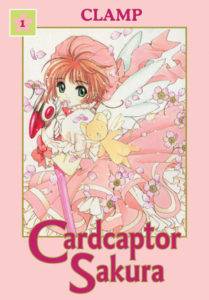Cardcaptor Sakura volume 1 cover. Art by CLAMP. Dark Horse.