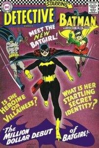 Detective Comics #359 - The Million Dollar Debut of Batgirl. DC Comics.