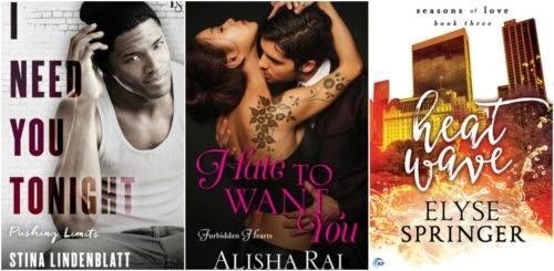 Diverse Romances July 2017 collage