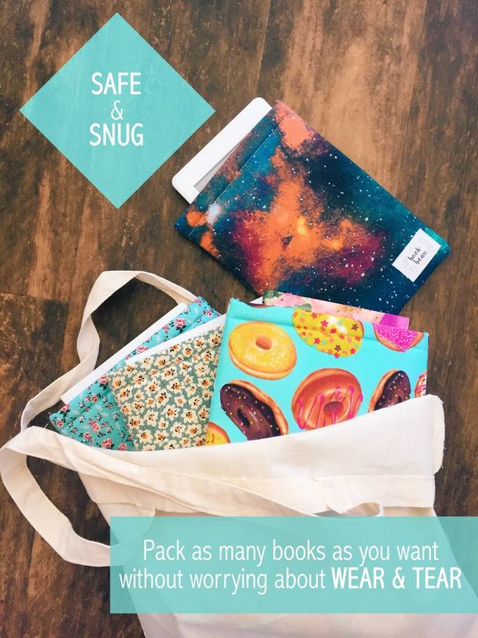 Book Beau A Water and StainResistant Sleeve for Your Books on Kickstarter