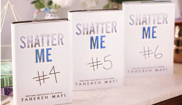 shatter me book series tahereh mafi
