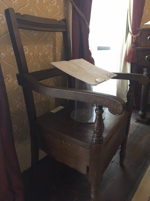 dickens toilet chair