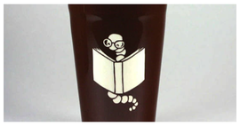 Book Worm Travel Mug