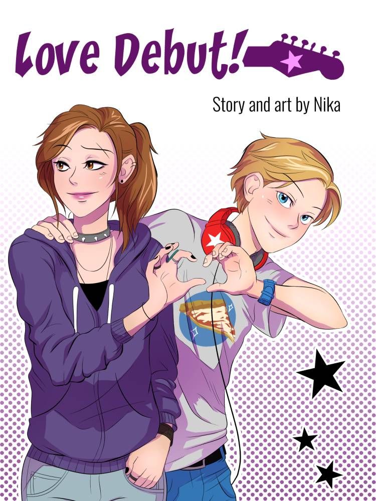 Love Debut! Comic by Nika Tan. Webcomic. 2014 - Present.