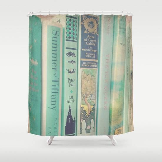 8 Literary Shower Curtains to Make Your Bathroom Look Like a Library