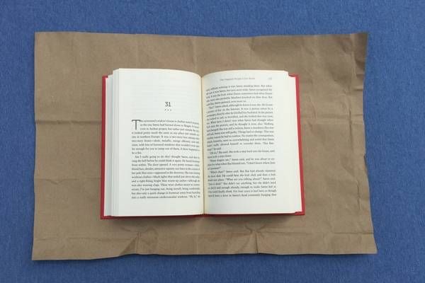 Vintage Book Sleeve – BRWN
