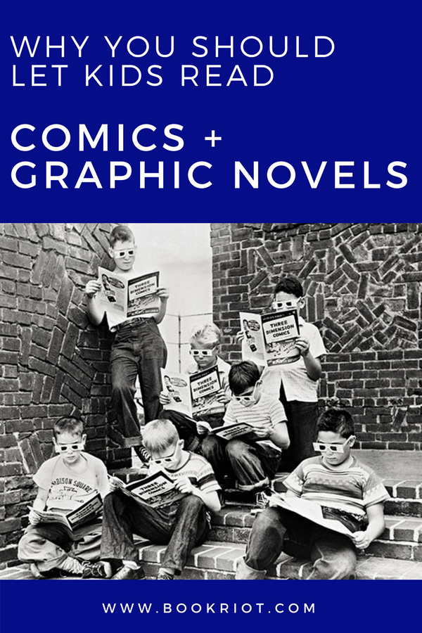 Why you should let kids read comics and graphic novels