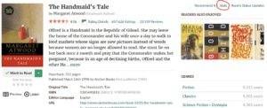 Goodreads - The Handmaid's Tale