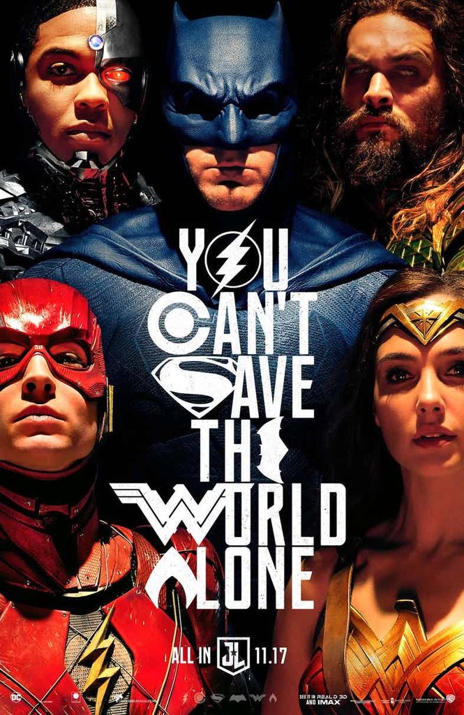 Justice League SDCC Poster. 2017.