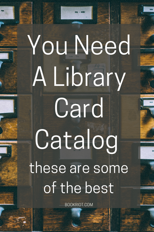 You Need A Library Card Catalog These Are Some Of The Best