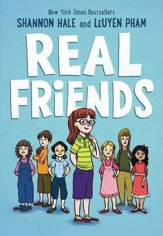 Real friends book cover - books for 6th graders 