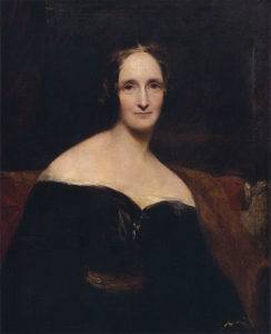 Portrait of Mary Shelley