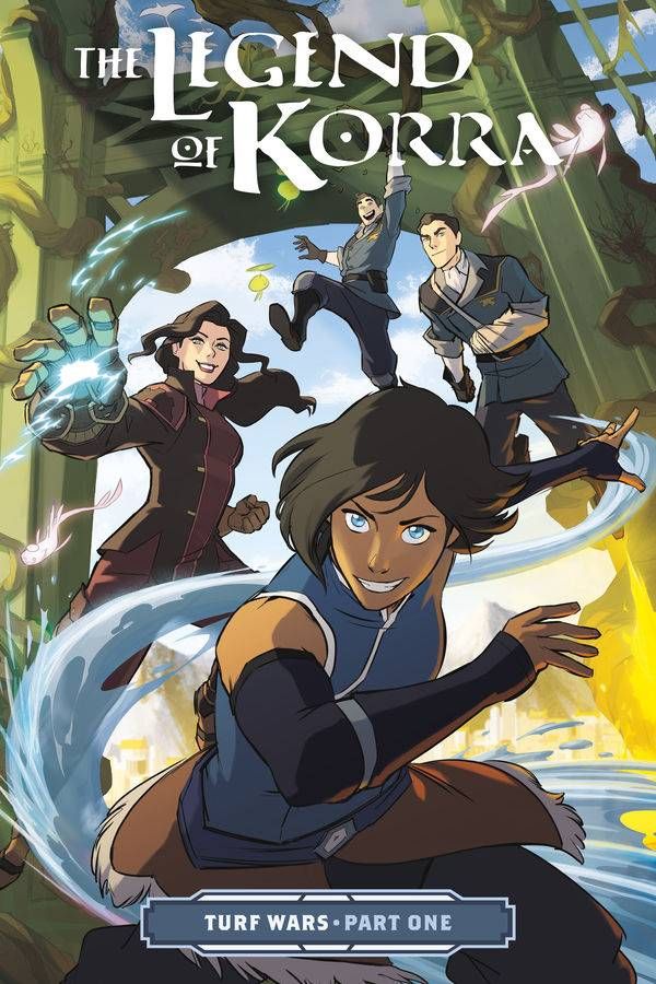 Legend of Korra Comic Book Cover