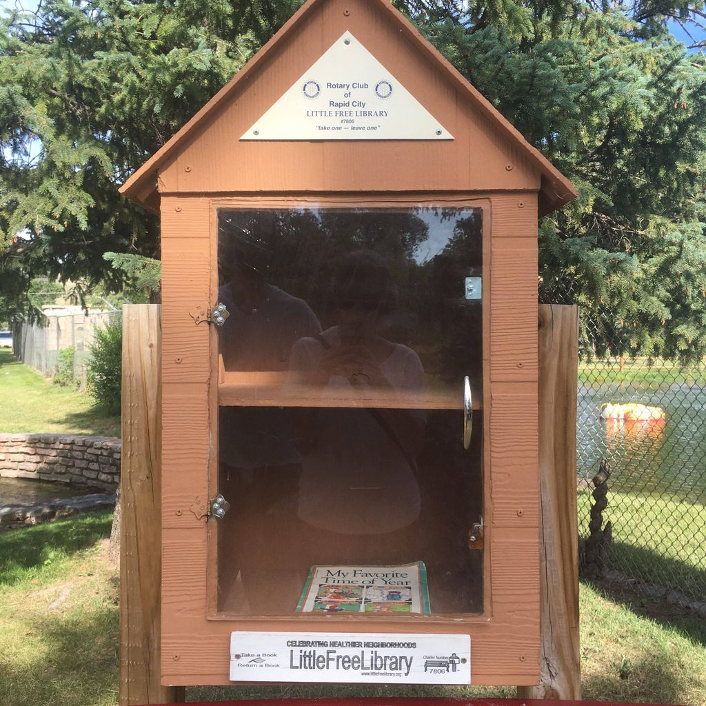 Little Free Library at Storybook Island in South Dakota