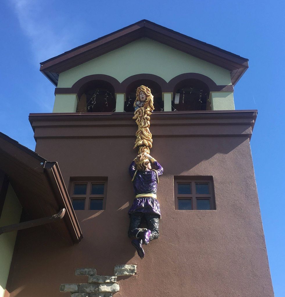 Rapunzel at Storybook Island in South Dakota