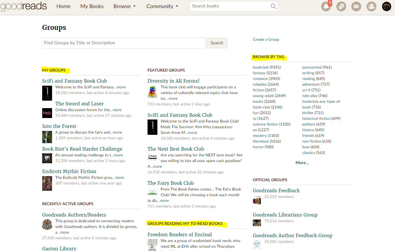 A Readers Guide To Goodreads Groups