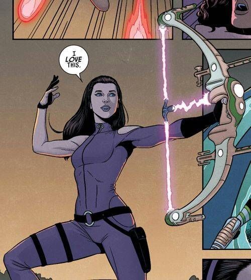 Kate Bishop as Hawkeye